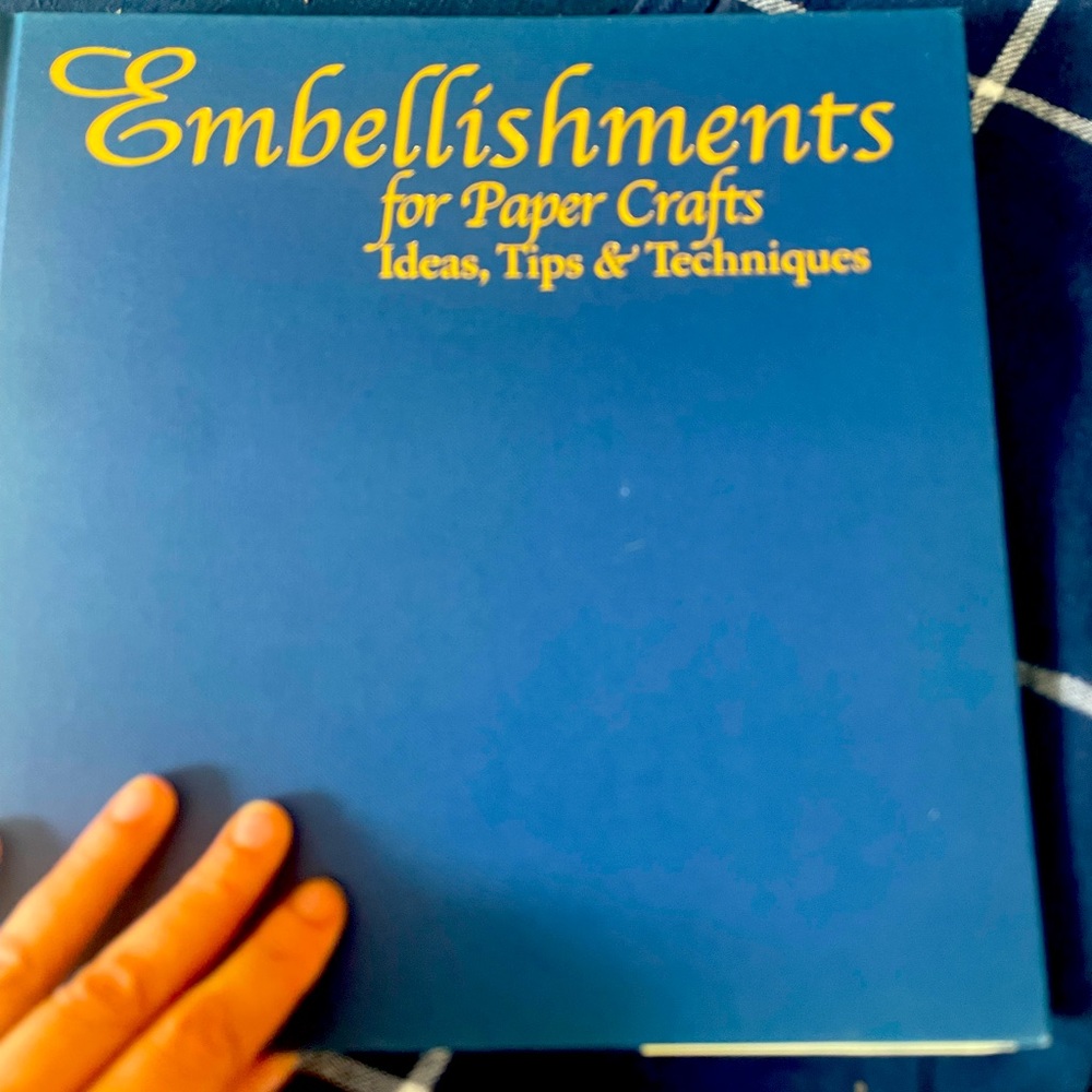 Hard cover Embellishments for paper crafts tips & techniques